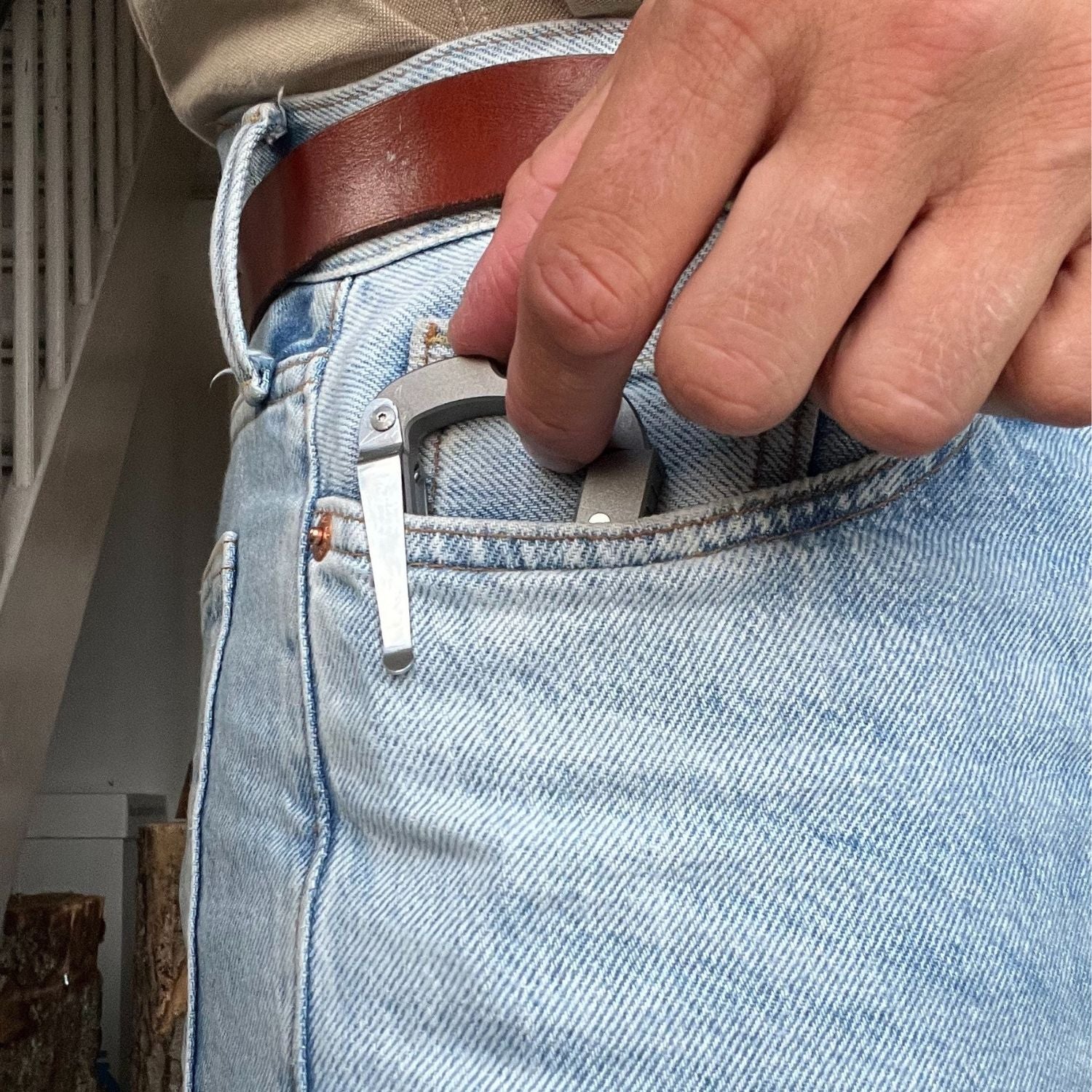 Deep Pocket Clip (incl.screwdriver)